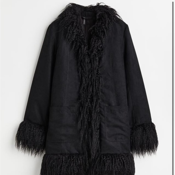 H&M Jackets & Blazers - H&M Penny Lane Coat Black Medium